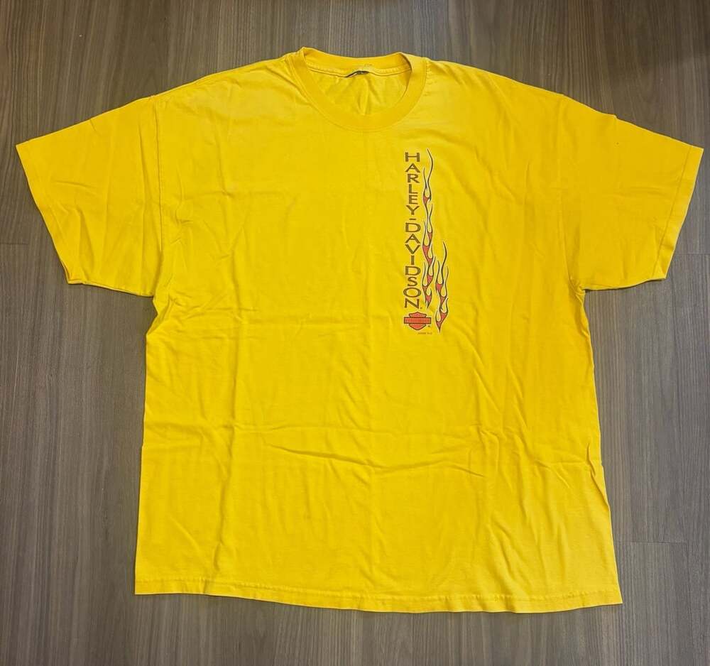 Harley-Davidson Moore Oklahoma T-Shirt Yellow